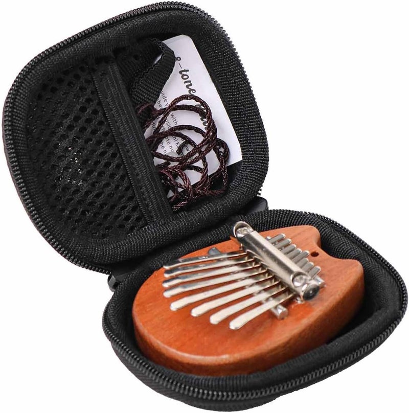 inDomit Kalimba Thumb Piano 8 Keys with Hard Protective Travel Case (Cat shape） - Image 3